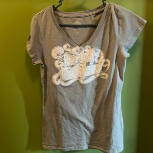 Harley Davidson V neck tee